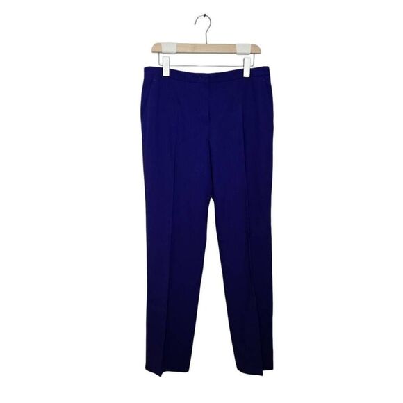 Escada Tamineh Dress Pants Blue Sz 38 US 8 - Picture 1 of 7